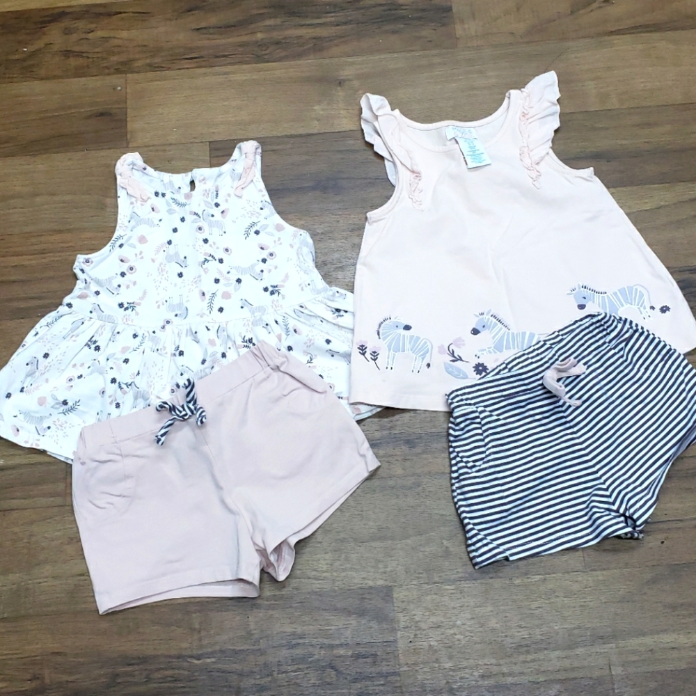 Baby girl 4 pieces